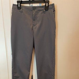 Under Armour Boys Golf Pants Size 12 Gray